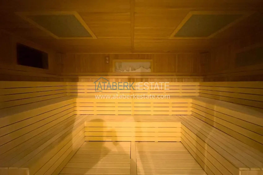 Townhouse in Alanya — from the owner with access to the pool, to a premium complex, Turkler district 79 