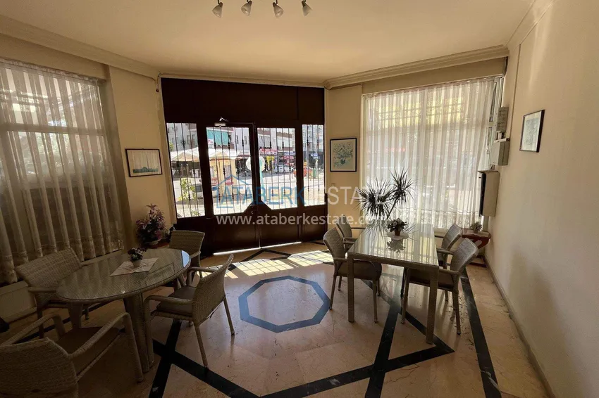 Apartment in the center of Alanya for a residence permit — one-bedroom with furniture, Cleopatra beach area 6 