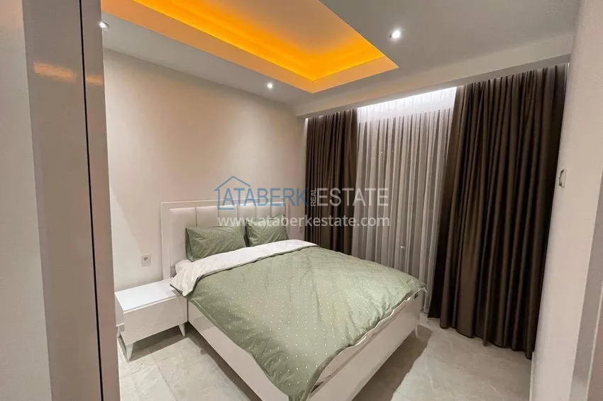 Purchase  2+1 apartment in the center of Alanya, furnished in a luxury complex, Cleopatra beach area  7 