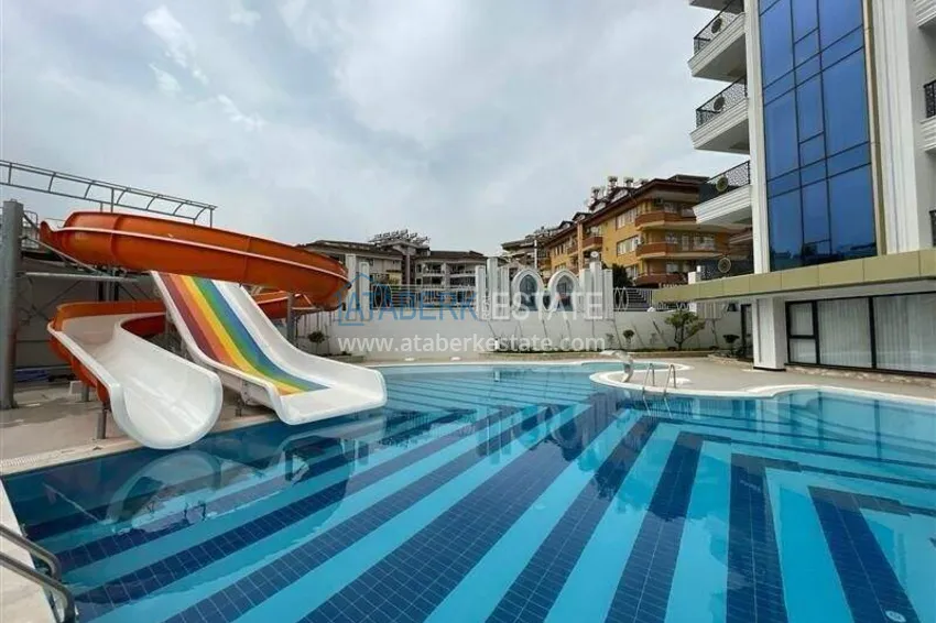 2+1 apartment in the center of Alanya, furnished in a luxury complex, Cleopatra beach area  9 