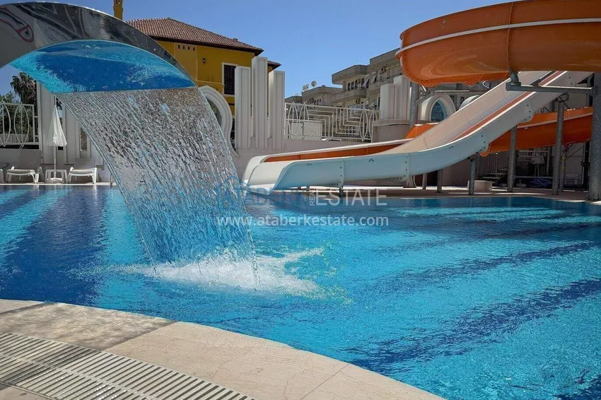 2+1 apartment in the center of Alanya, furnished in a luxury complex, Cleopatra beach area  10 