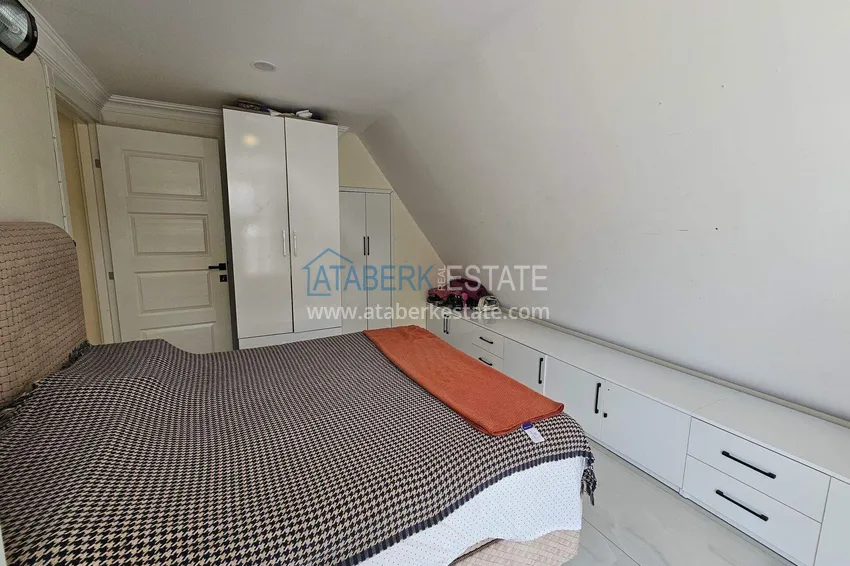 Purchase  3+1 duplex in Alanya — a comfortable complex, the center of Avsallar  10 