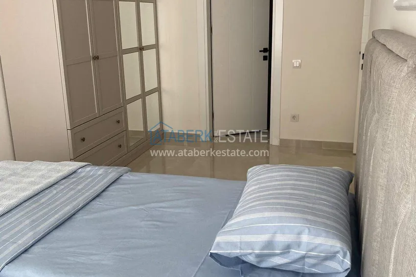 Purchase  Rent in Alanya - 2+1 apartment with furniture and sea view in Mahmutlar B45 12 