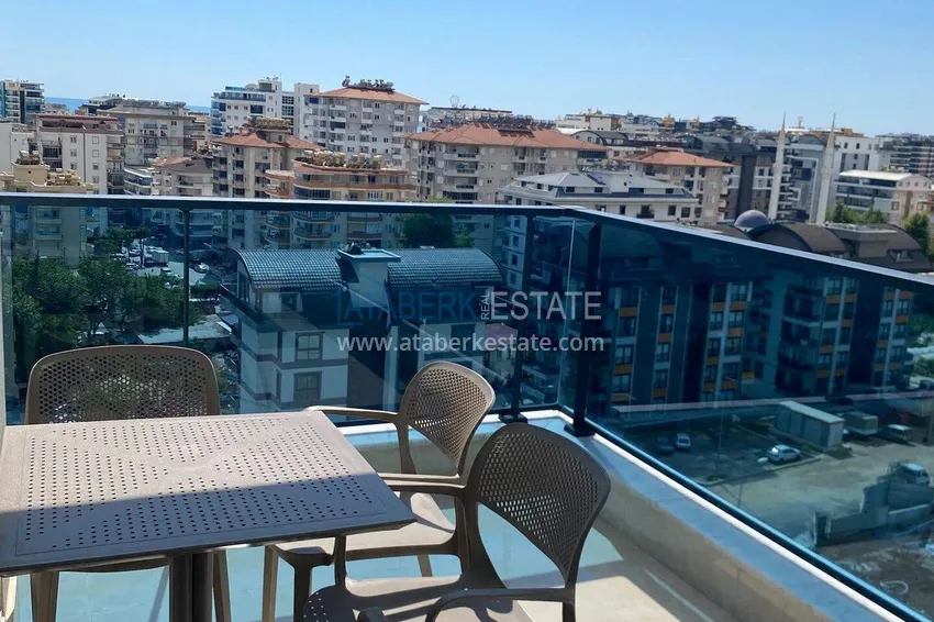 Purchase  Rent in Alanya - 2+1 apartment with furniture and sea view in Mahmutlar B45 18 