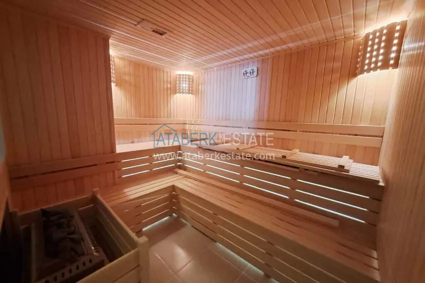 Rent in Alanya - 2+1 apartment with furniture and sea view in Mahmutlar B45 20 