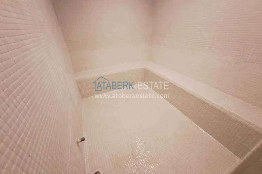Rent in Alanya - 2+1 apartment with furniture and sea view in Mahmutlar B45 22 