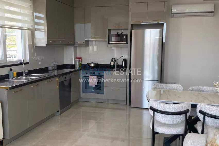Purchase  Rent in Alanya - 2+1 apartment with furniture and sea view in Mahmutlar B45 7 