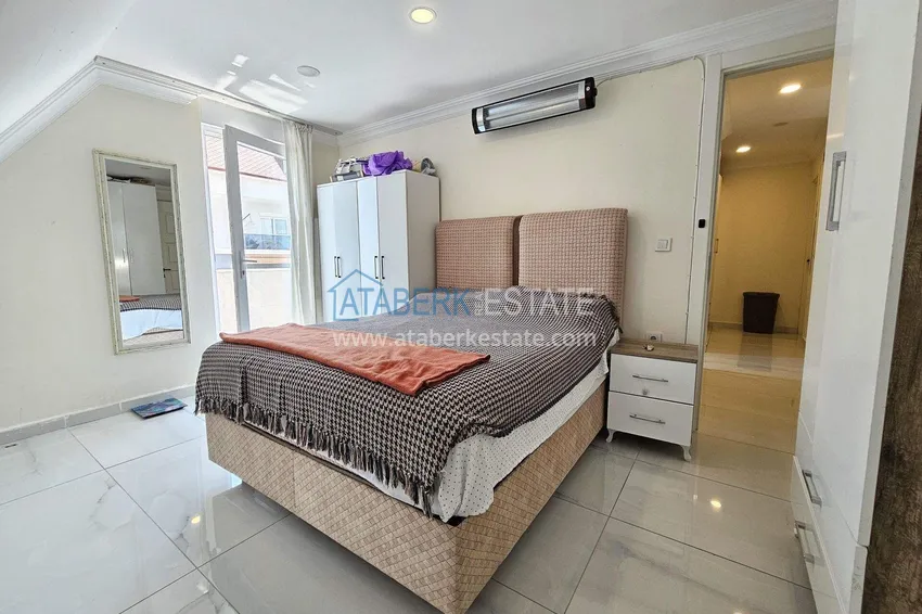 Purchase  3+1 duplex in Alanya — a comfortable complex, the center of Avsallar  9 