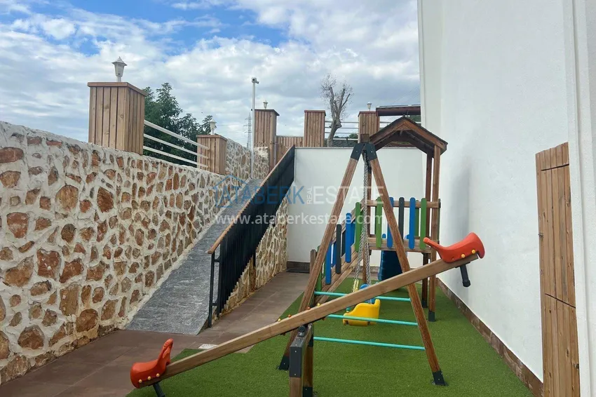 Garden duplex in Alanya — three-room furnished in Konakli district, 300 meters from the sea 14 