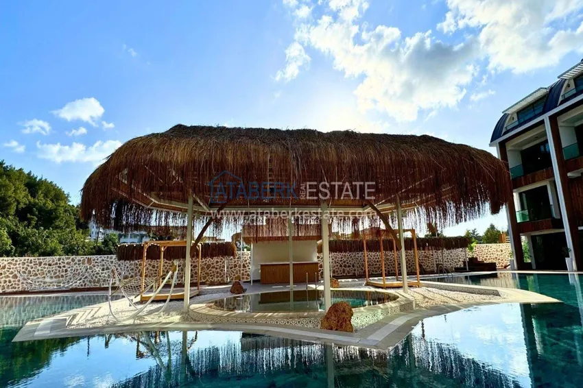 Penthouse duplex 2+1 in Alanya - from the owner with furniture, area in Konakli 7 
