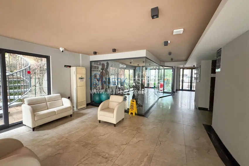 1+1 for rent in the center of Alanya - furnished apartment 550 m from Keykubat Beach No. 17 11