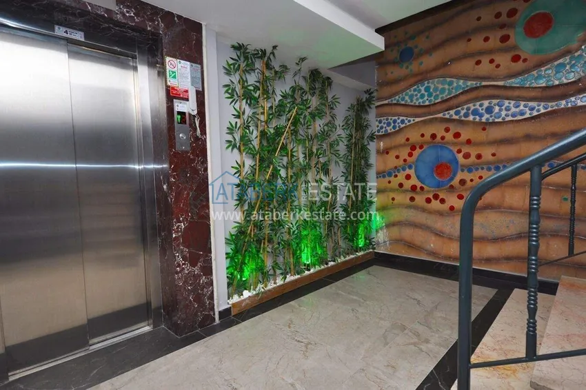 1+1 for rent in the center of Alanya - furnished apartment 550 m from Keykubat Beach No. 17 14