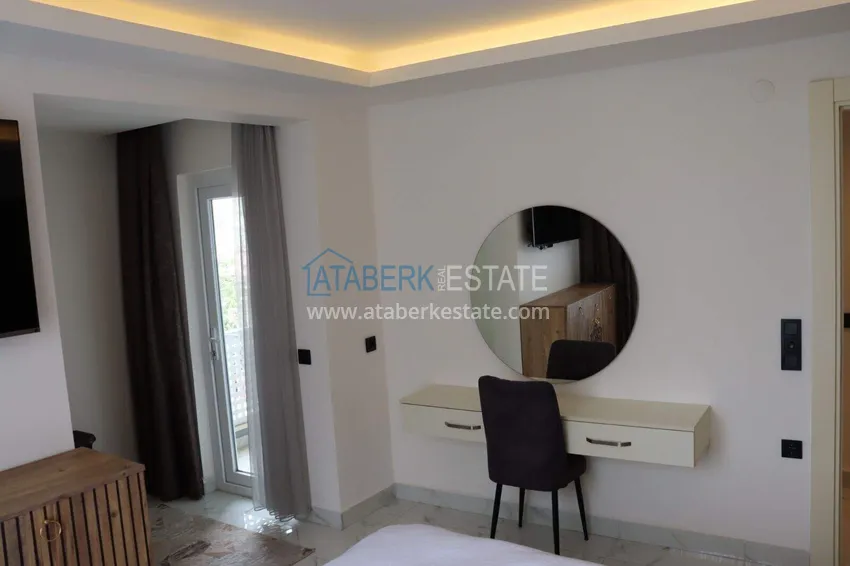 Purchase 1+1 for rent in the center of Alanya - furnished apartment 550 m from Keykubat Beach No. 17 12