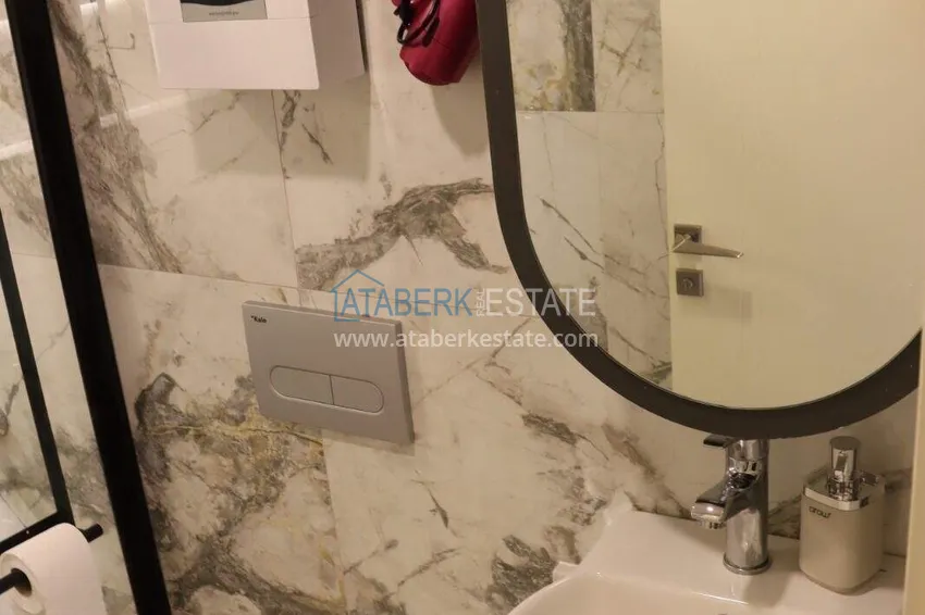 Purchase 1+1 for rent in the center of Alanya - furnished apartment 550 m from Keykubat Beach No. 17 14