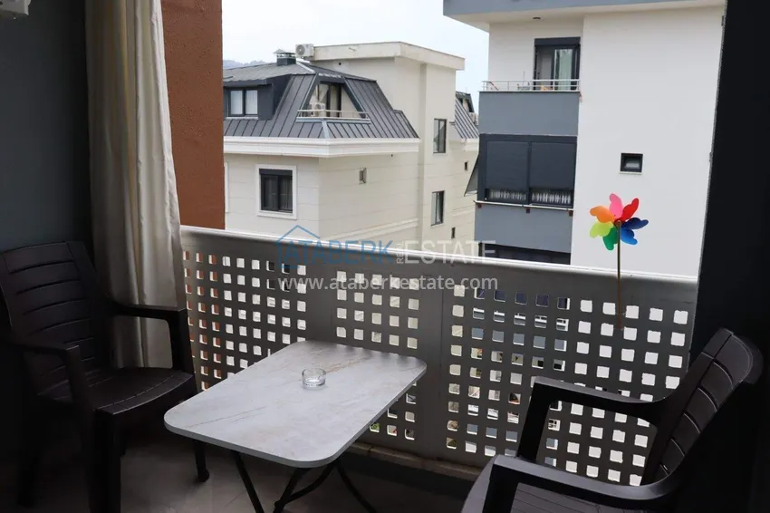 Purchase 1+1 for rent in the center of Alanya - furnished apartment 550 m from Keykubat Beach No. 17 15