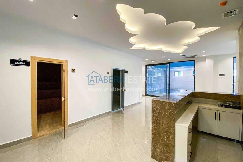 1+1 furnished apartment in Alanya — hotel-type complex, Mahmutlar district 21 