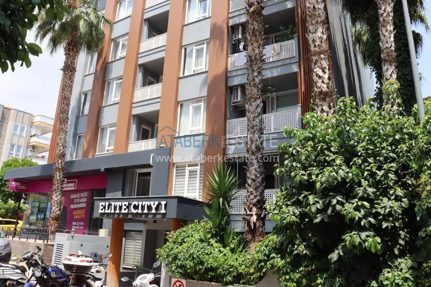 1+1 for rent in the center of Alanya - furnished apartment 550 m from Keykubat Beach No. 17 7