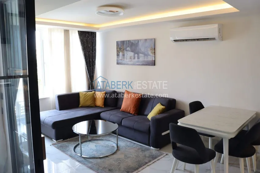 Purchase 1+1 for rent in the center of Alanya - furnished apartment 550 m from Keykubat Beach No. 17 4