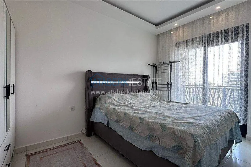 Purchase  1+1 furnished apartment in Alanya — hotel-type complex, Mahmutlar district 4 