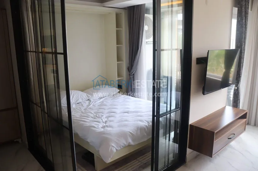Purchase 1+1 for rent in the center of Alanya - furnished apartment 550 m from Keykubat Beach No. 17 5