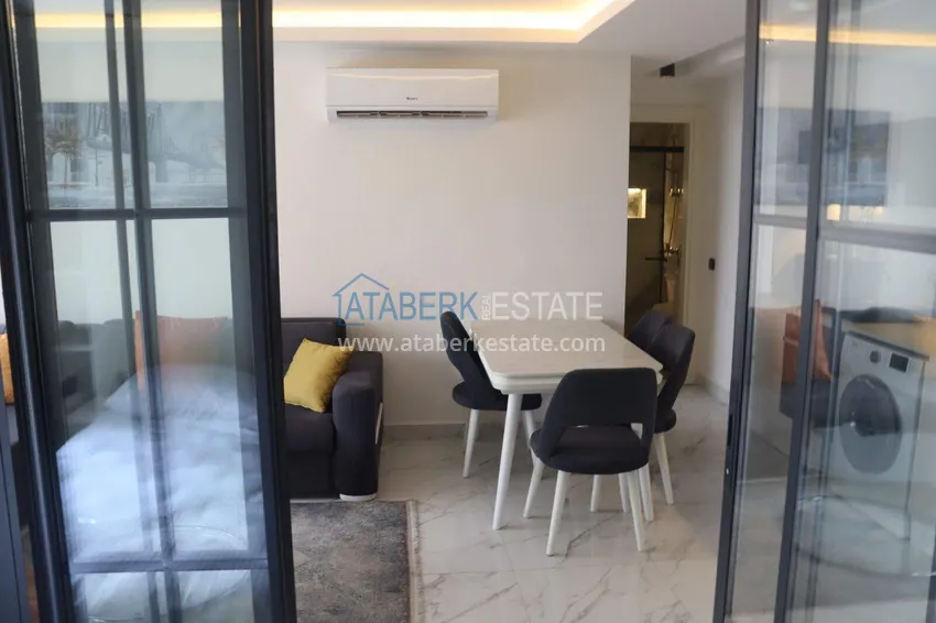 Purchase 1+1 for rent in the center of Alanya - furnished apartment 550 m from Keykubat Beach No. 17 7