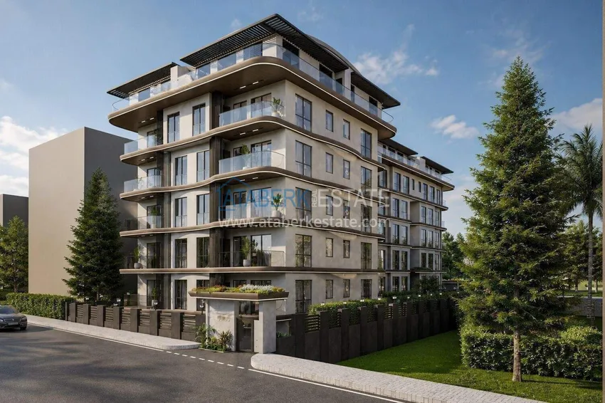 Investment property for residence permits and citizenship in the center of Alanya — the start of sales of the Off-Plan project 1 