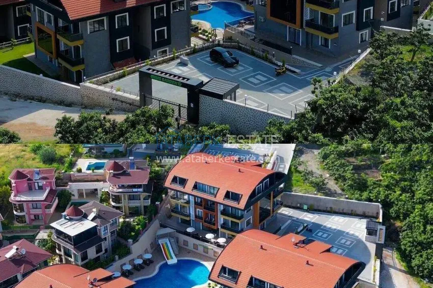 Apartment for a residence permit in the center of Alanya - 2+1 terrace duplex in a comfort-class complex 2 
