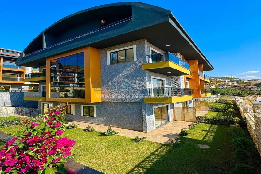 Apartment for a residence permit in the center of Alanya - 2+1 terrace duplex in a comfort-class complex 11 