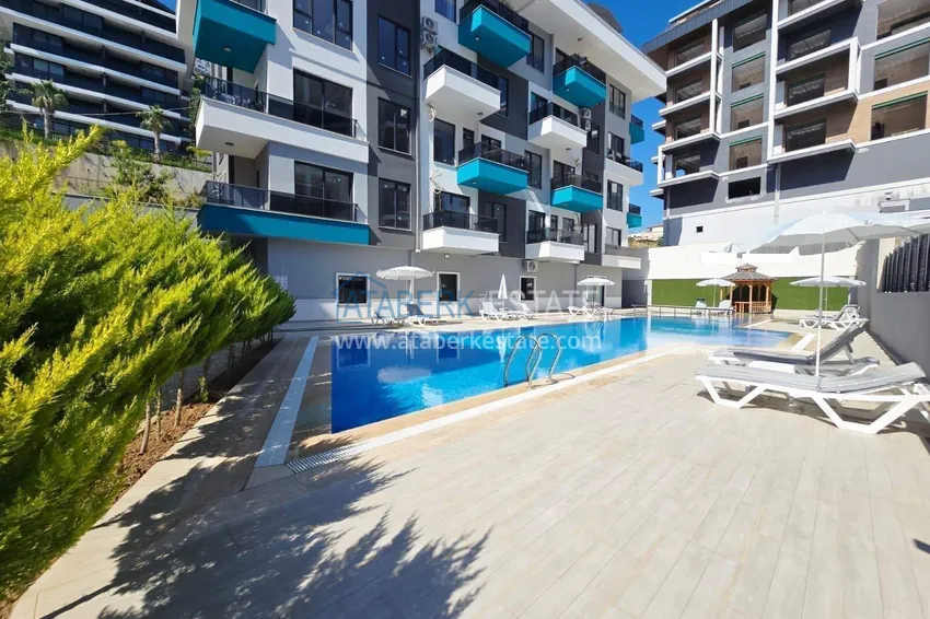 1+1 apartment in the center of Alanya — furnished by the owner, Cleopatra beach area 1 