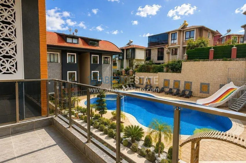 Purchase  Apartment for a residence permit in the center of Alanya - 2+1 terrace duplex in a comfort-class complex 11 