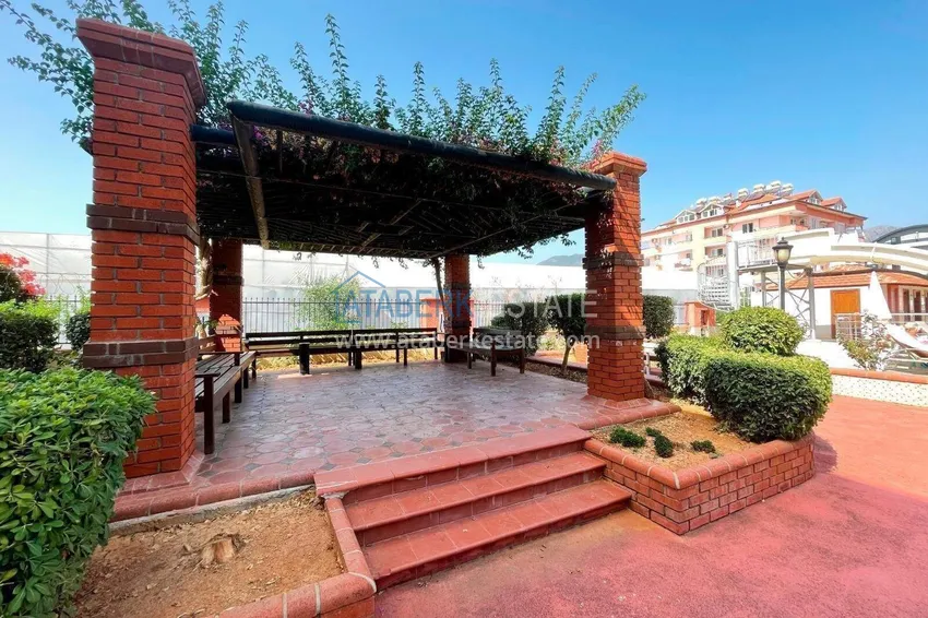 2+1 apartment in Alanya from the owner — furniture, mountain view, Oba district 14 
