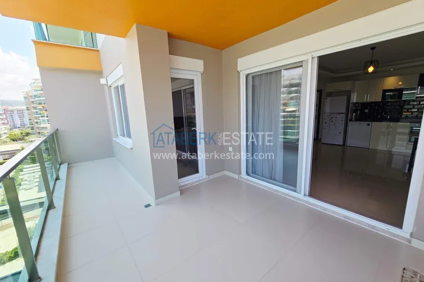 Purchase Furnished 1+1 apartment with partial sea view, Avsallar — Alanya 14