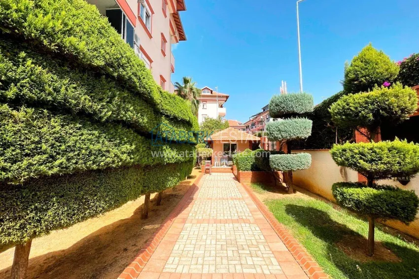 2+1 apartment in Alanya from the owner — furniture, mountain view, Oba district 16 