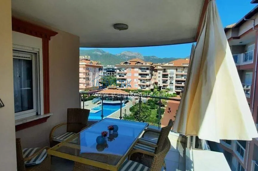 Purchase  2+1 apartment in Alanya from the owner — furniture, mountain view, Oba district 16 