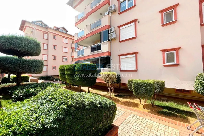 2+1 apartment in Alanya from the owner — furniture, mountain view, Oba district 17 