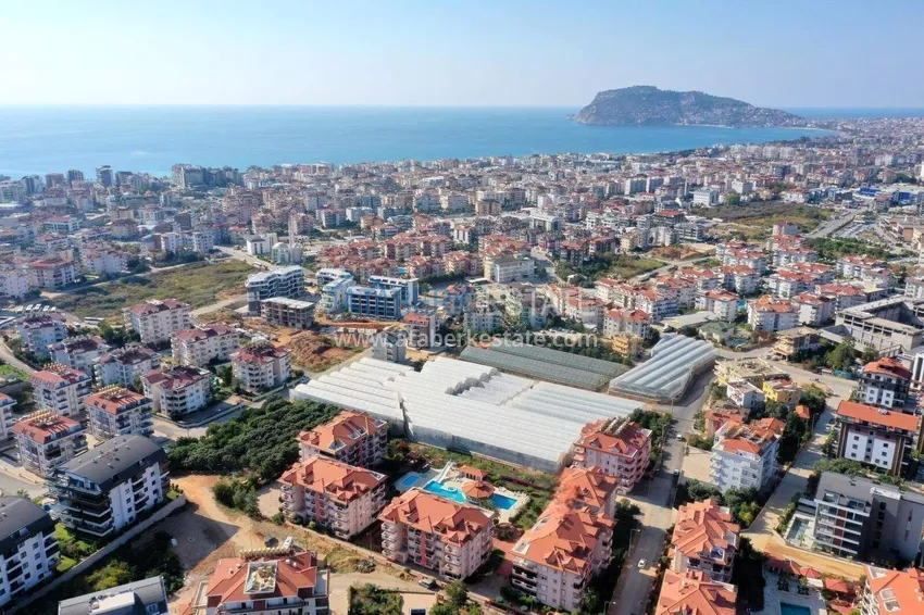 2+1 apartment in Alanya from the owner — furniture, mountain view, Oba district 2 