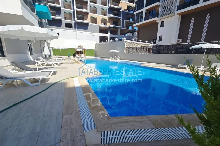 1+1 apartment in the center of Alanya — furnished by the owner, Cleopatra beach area 2 
