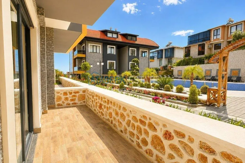 Purchase  Apartment for a residence permit in the center of Alanya - 2+1 terrace duplex in a comfort-class complex 3 