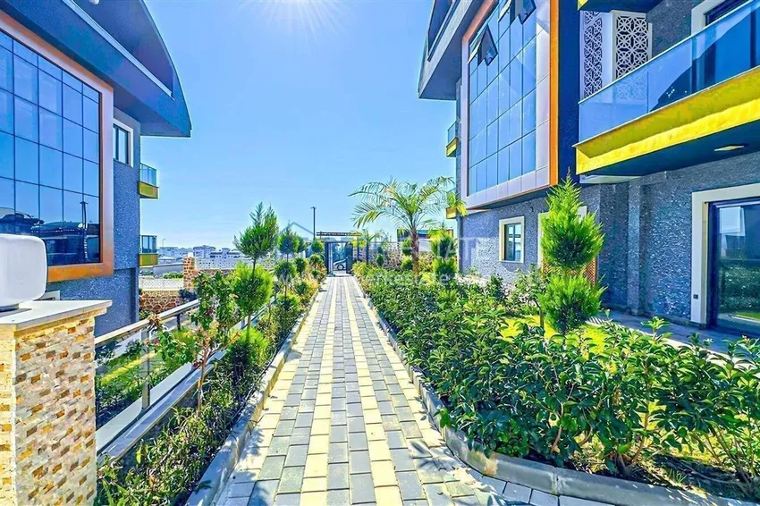 Apartment for a residence permit in the center of Alanya - 2+1 terrace duplex in a comfort-class complex 3 