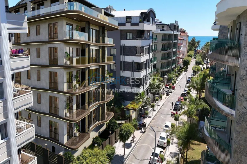 Investment property for residence permits and citizenship in the center of Alanya — the start of sales of the Off-Plan project 4 