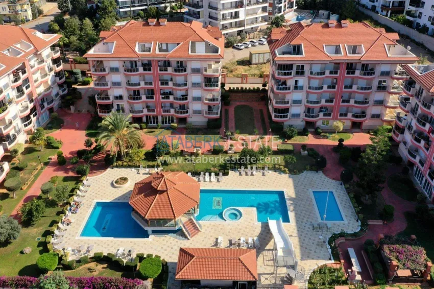 2+1 apartment in Alanya from the owner — furniture, mountain view, Oba district 4 