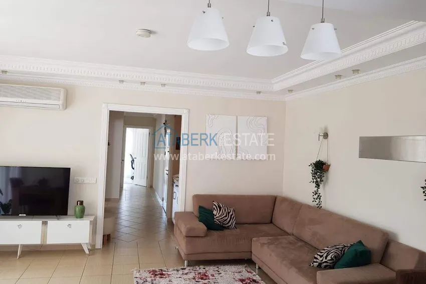 Purchase  2+1 apartment in Alanya from the owner — furniture, mountain view, Oba district 4 