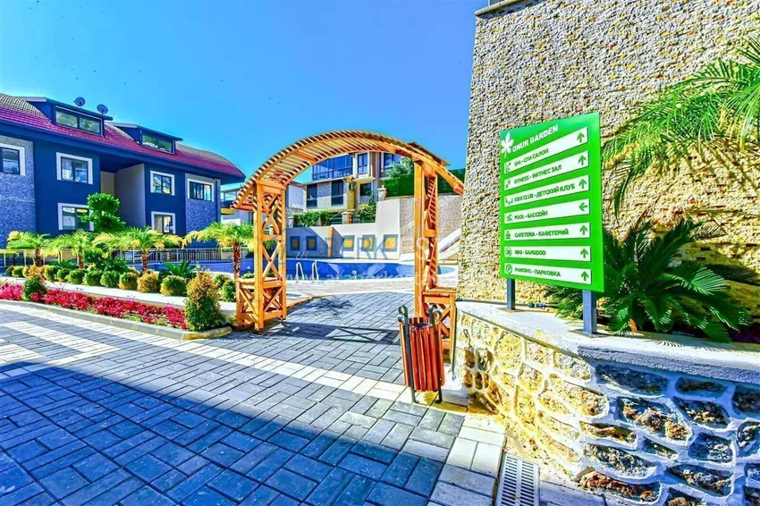 Apartment for a residence permit in the center of Alanya - 2+1 terrace duplex in a comfort-class complex 4 