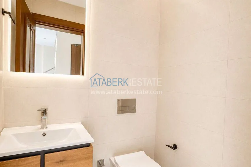 Purchase  Apartment for a residence permit in the center of Alanya - 2+1 terrace duplex in a comfort-class complex 4 