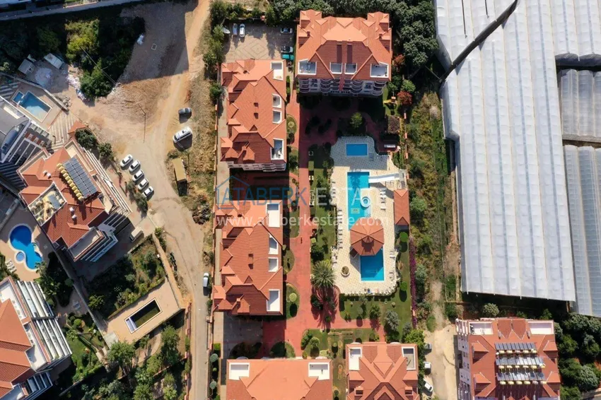 2+1 apartment in Alanya from the owner — furniture, mountain view, Oba district 5 