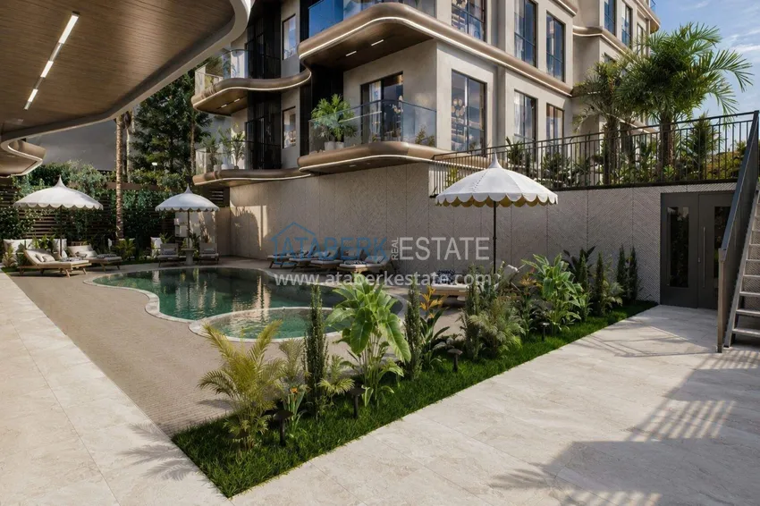 Investment property for residence permits and citizenship in the center of Alanya — the start of sales of the Off-Plan project 6 