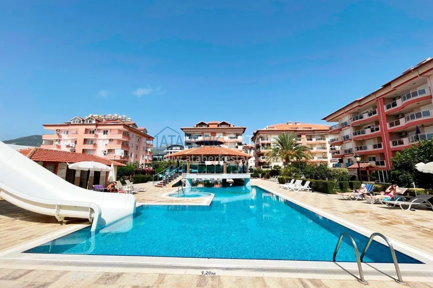 2+1 apartment in Alanya from the owner — furniture, mountain view, Oba district 6 
