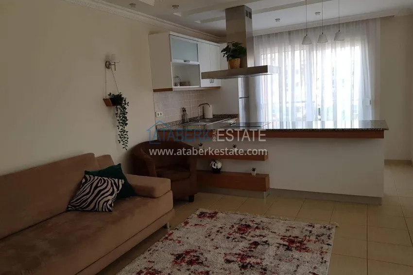 Purchase  2+1 apartment in Alanya from the owner — furniture, mountain view, Oba district 6 
