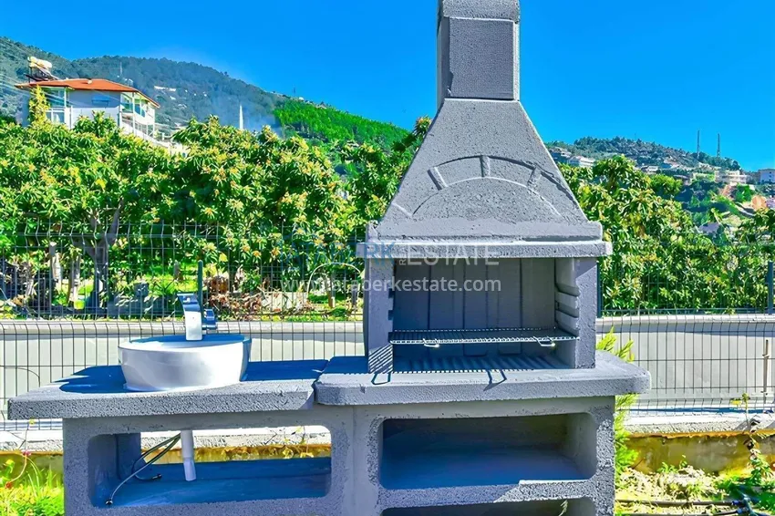 Apartment for a residence permit in the center of Alanya - 2+1 terrace duplex in a comfort-class complex 6 