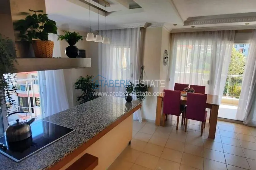 Purchase  2+1 apartment in Alanya from the owner — furniture, mountain view, Oba district 7 